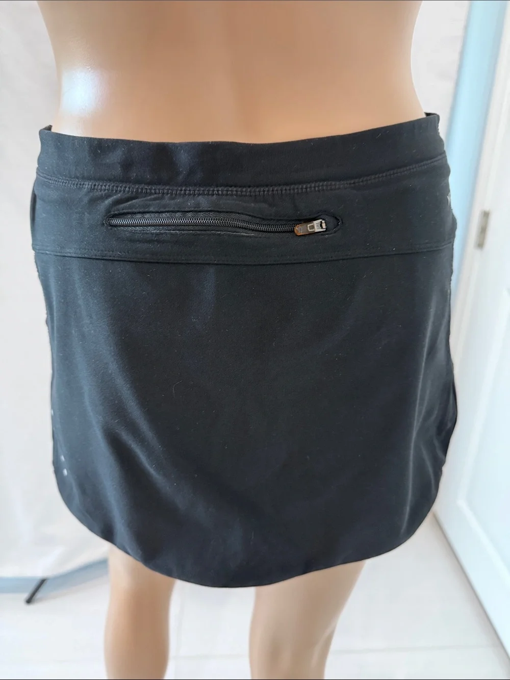 Nike Swift Dri-FIT Mid-Rise Skort Black Size S